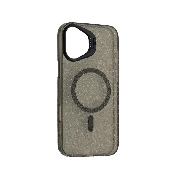 MR4_58663 Чохол pro crystalshine fortable magsafe для iphone 16 plus, чорний 