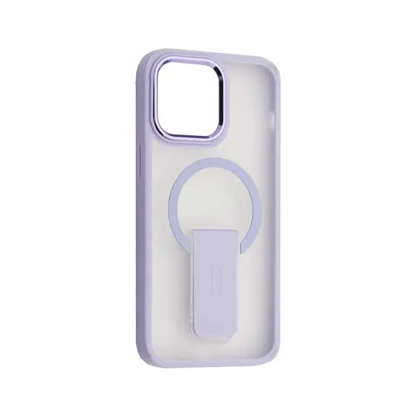 MR4_58686 Чохол stand matte magsafe для iphone 15 pro glycine 