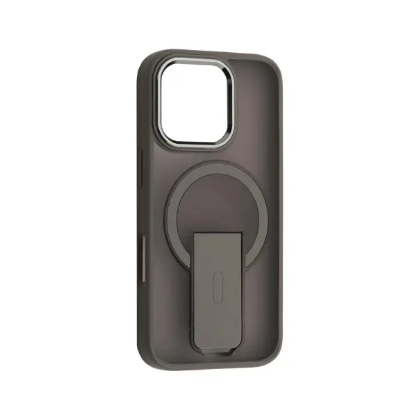 ЧОХОЛ STAND MATTE MAGSAFE ДЛЯ IPHONE 16 PRO, СІРИЙ