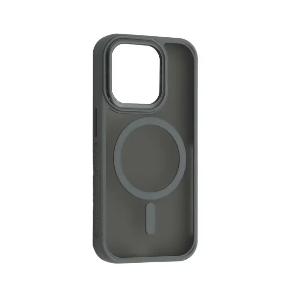 ЧОХОЛ NEW MATTE MAGSAFE ДЛЯ IPHONE 14 PRO TITANIUM, СІРИЙ