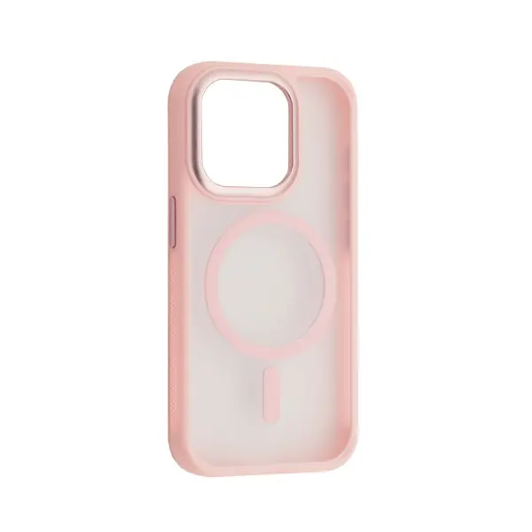 ЧОХОЛ NEW MATTE MAGSAFE ДЛЯ IPHONE 14 PRO MAX РОЖЕВИЙ