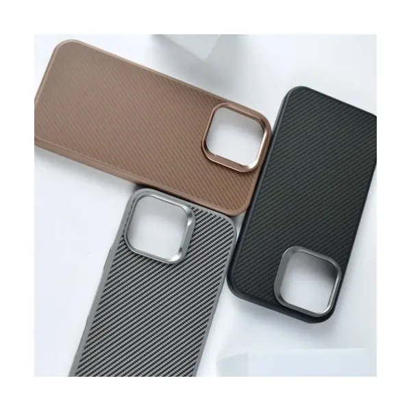 ЧОХОЛ KEVLAR STYLE MAGSAFE ДЛЯ IPHONE 14 PRO MAX, ЧОРНИЙ
