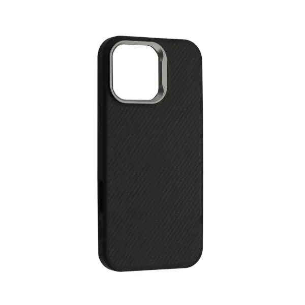 MR4_58812 Чохол kevlar style magsafe для iphone 16 plus, чорний 