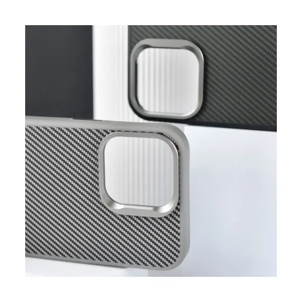 ЧОХОЛ KEVLAR STYLE MAGSAFE ДЛЯ IPHONE 16, СІРИЙ