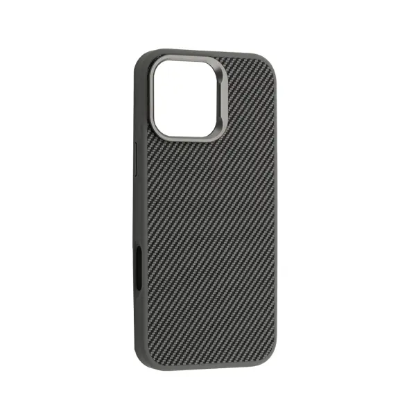 ЧОХОЛ KEVLAR STYLE MAGSAFE ДЛЯ IPHONE 16 PLUS, СІРИЙ
