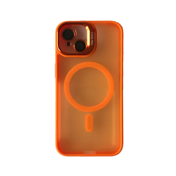 ЧОХОЛ CASE PRO MATTE FORTABLE CAMERA LENS MAGSAFE ДЛЯ IPHONE 12 ПОМАРАНЧЕВИЙ