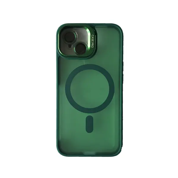 ЧОХОЛ CASE PRO MATTE FORTABLE CAMERA LENS MAGSAFE ДЛЯ IPHONE 11 DARK ЗЕЛЕНИЙ