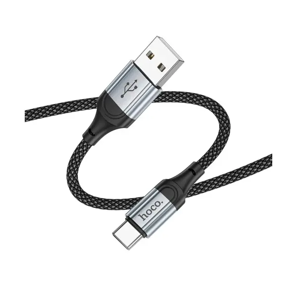 MR4_58468 Кабель hoco x102 fresh charging data cable type-c 1m, чорний 