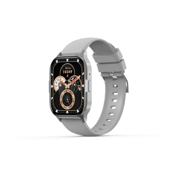 MR4_58854 Смарт-годинник xo -j10 amoled screen star mist magnetic square smart sports talking watch, сірий 