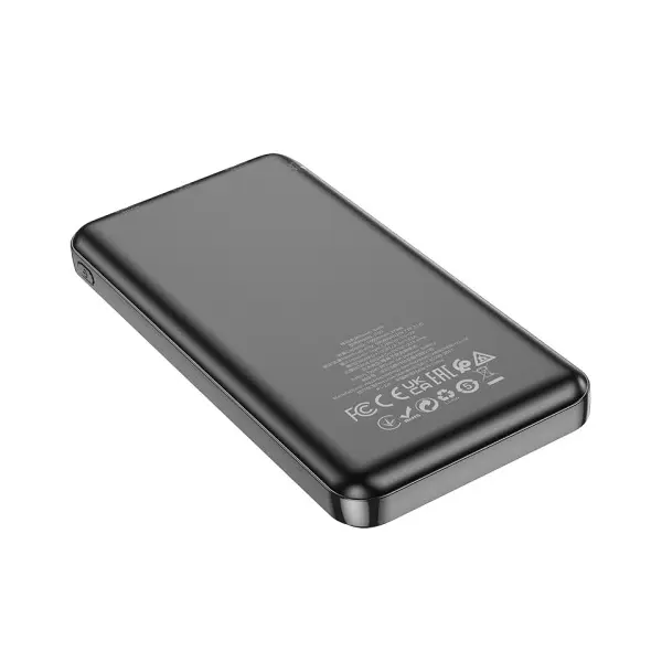 ЗОВНІШНІЙ АКУМУЛЯТОР POWER BANK HOCO J100 HIGH-RANKING POWER BANK 10 000MAH, ЧОРНИЙ