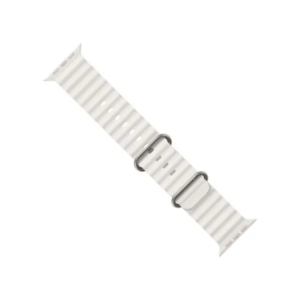 РЕМІНЕЦЬ OCEAN BAND ДЛЯ APPLE WATCH 38, 40, 41, БІЛИЙ