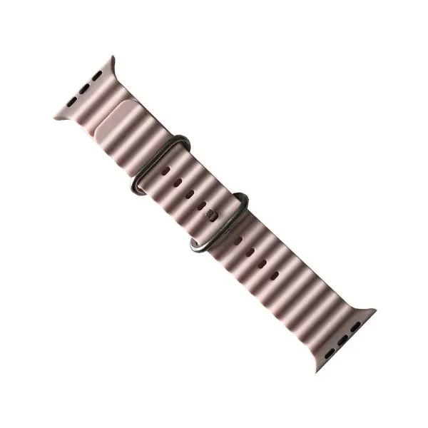 MR4_59575 Ремінець ocean band для apple watch 42, 44, 45, 49 silt 