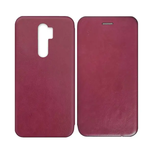 ЧОХОЛ-КНИЖКА LEVEL ДЛЯ REDMI NOTE 8 PRO MARSALA