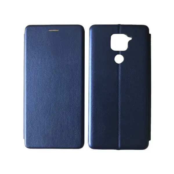 MR4_59940 Чохол-книжка level для redmi note 9 синій 