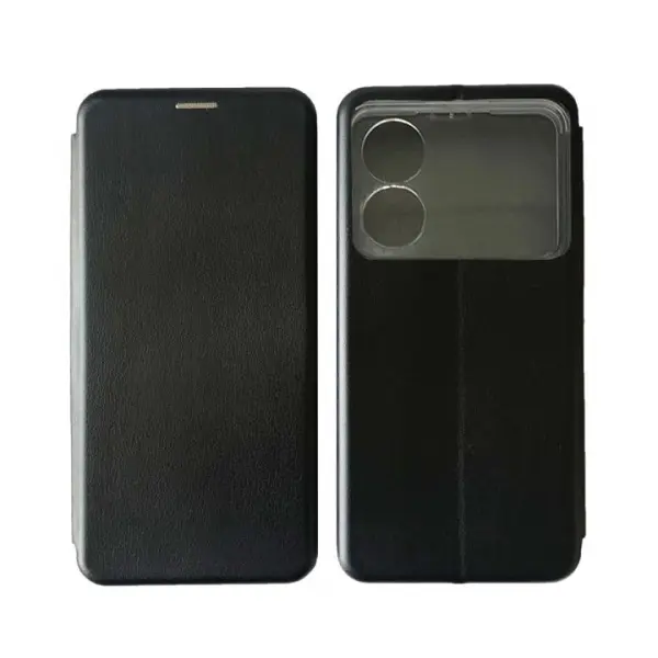 ЧОХОЛ-КНИЖКА LEVEL ДЛЯ ZTE BLADE A34, ЧОРНИЙ