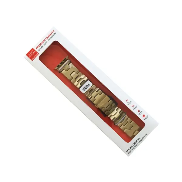 MR4_60322 Ремінець для apple watch hermes metal band 42, 44, 45, 46, 49 rose золотистий PRC