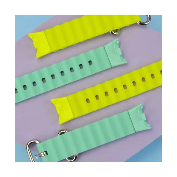 РЕМІНЕЦЬ ДЛЯ XIAOMI MI BAND 8, 9, 10 OCEAN BAND, ЧОРНИЙ