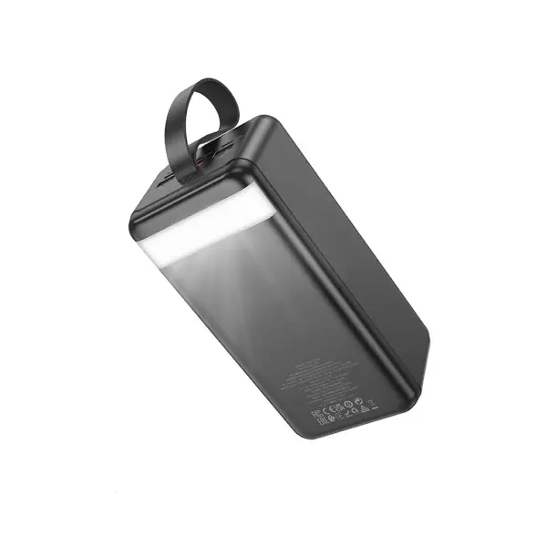 MR4_60336 Зовнішній акумулятор power bank hoco j123c element 22.5w+pd20w fully compatible with lcd and led-lamp 60 000mah, чорний 