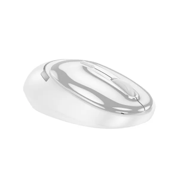 КОМПЮТЕРНА МИШКА HOCO GM34 NUEVO DUAL-MODE BUSINESS WIRELESS MOUSE, СІРИЙ, БІЛИЙ