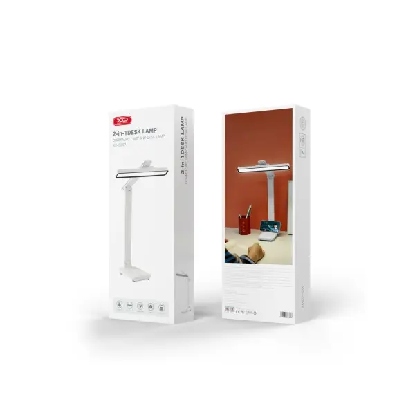 ЛАМПА XO OZ07 MULTI-SPEED DESK LAMP (З ДИСТАНЦІЙНИМ КЕРУВАННЯМ) 1200MAH, БІЛИЙ