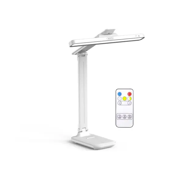 ЛАМПА XO OZ07 MULTI-SPEED DESK LAMP (З ДИСТАНЦІЙНИМ КЕРУВАННЯМ) 1200MAH, БІЛИЙ