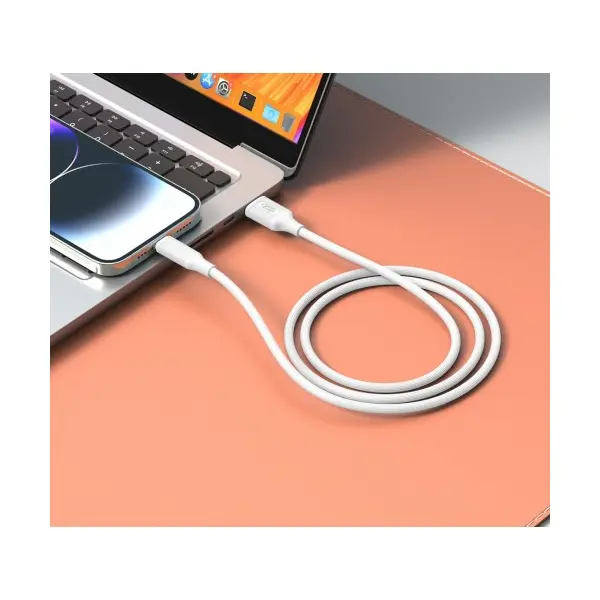 MR4_60156 Кабель xo nb265 minimalist series lightning data cable 1m, білий 