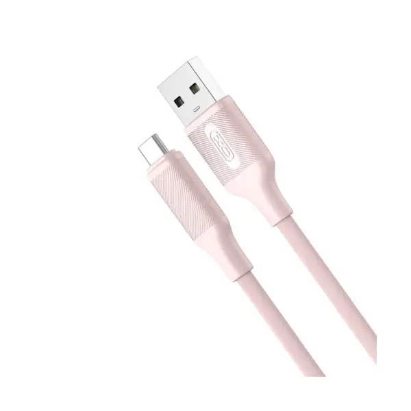 MR4_60157 Кабель xo nb265 minimalist series type-c data cable 1m рожевий 