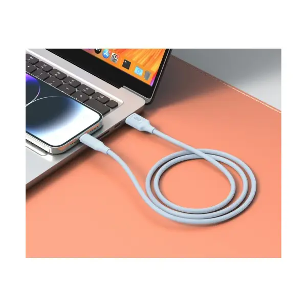 КАБЕЛЬ XO NB265 MINIMALIST SERIES TYPE-C DATA CABLE 1M СИНІЙ