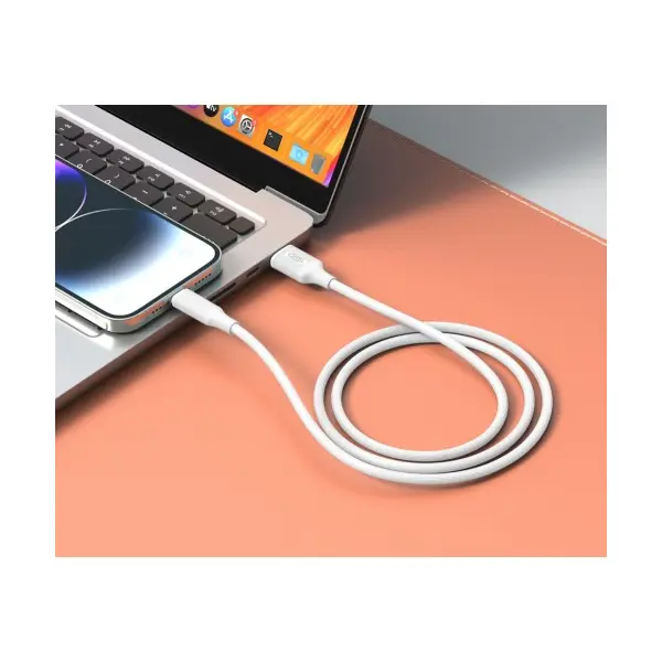 MR4_60160 Кабель xo nb265 minimalist series type-c data cable 1m, білий XO