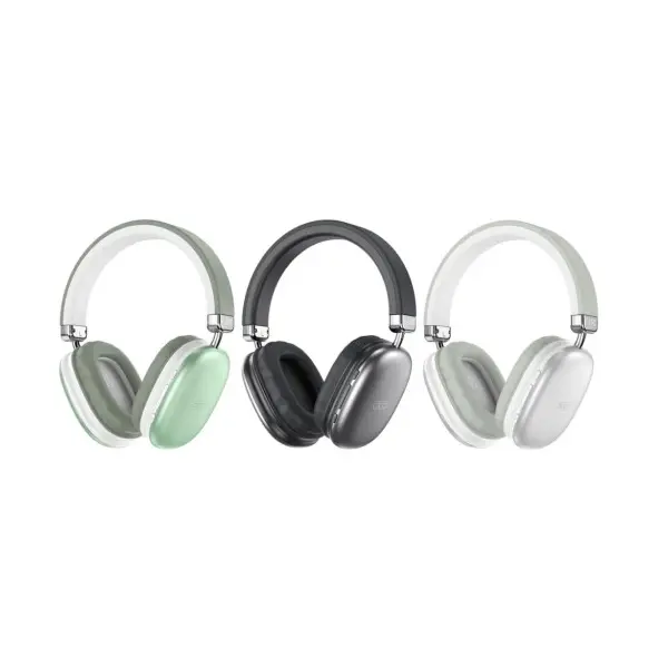MR4_60183 Навушники накладні xo be45 beiguo headworn bluetooth earphones срібні 