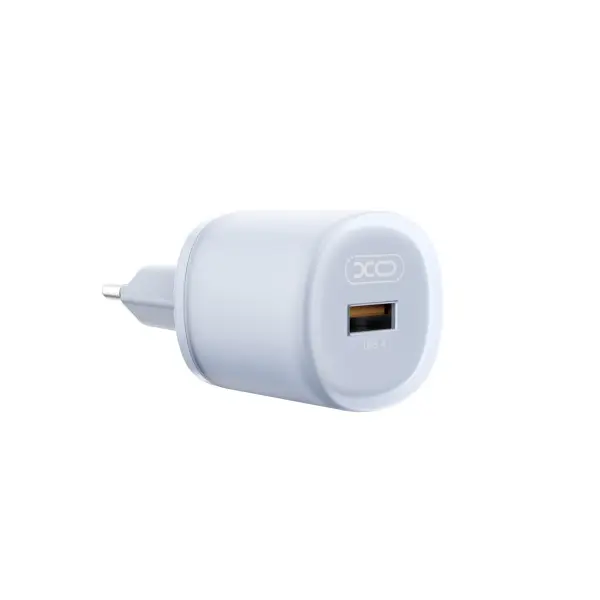 МЕРЕЖЕВИЙ ЗАРЯДНИЙ ПРИСТРІЙ XO L157 1USB QC3.0 18W CHARGER СИНІЙ
