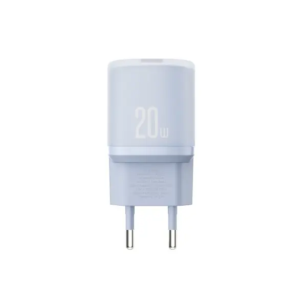 MR4_60197 Мережевий зарядний пристрій xo l143 (eu) pd20w single type-c charger синій 