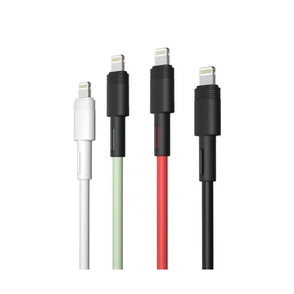 MR4_60213 Кабель xo nb-q166 fast charging usb cable для lightning 5a, 1m, чорний 