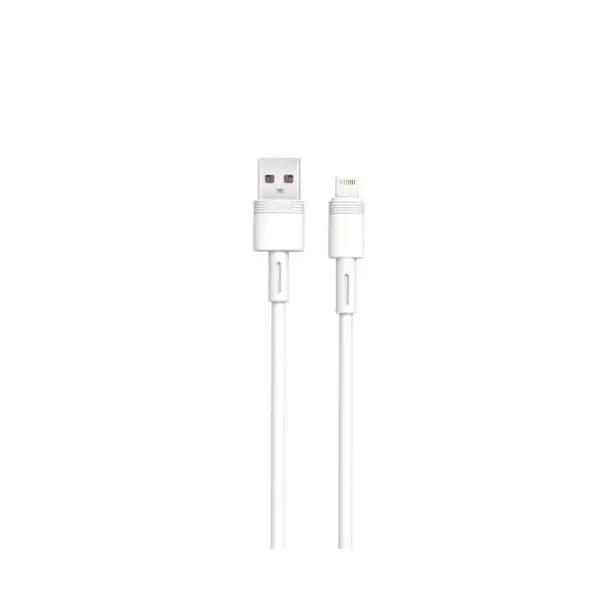 MR4_60214 Кабель xo nb-q166 fast charging usb cable для lightning 5a, 1m, білий 