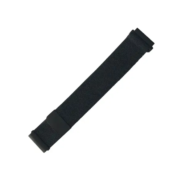 РЕМІНЕЦЬ MILANESE LOOP 20MM, ЧОРНИЙ