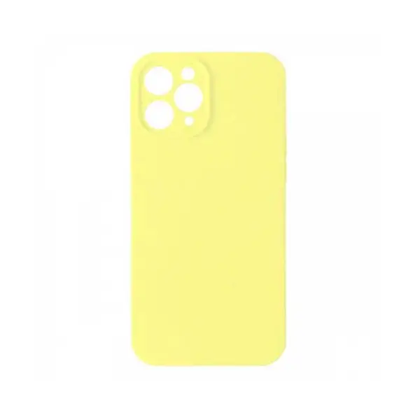 ЧОХОЛ SILICONE CASE FULL CAMERA SQUARE SIDE COPY ДЛЯ IPHONE 11 PRO MELLOW ЖОВТИЙ