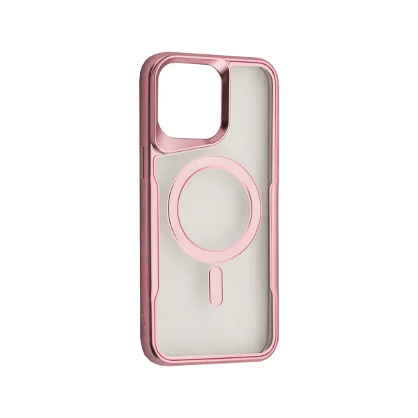 MR4_61597 Чохол esthetic magsafe case для iphone 15 pro рожевий 