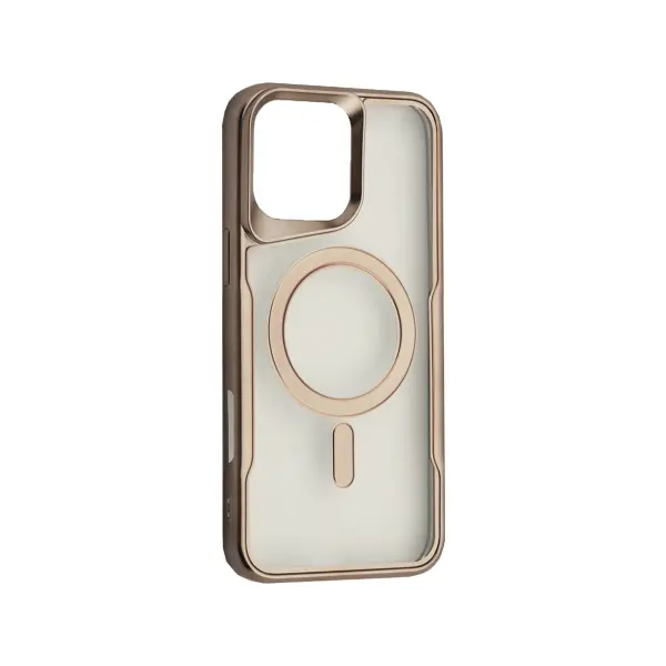MR4_61617 Чохол esthetic magsafe case для iphone 16 pro max, сірий 