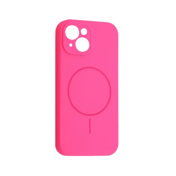 MR4_61858 Чохол silicone case full camera fine ring magsafe для iphone 15 firefly 