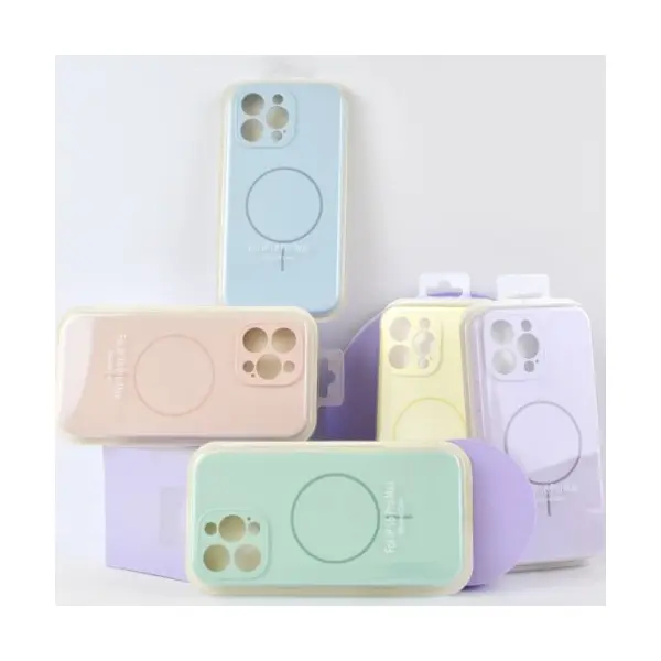 MR4_61897 Чохол silicone case full camera fine ring magsafe для iphone 16 desert золотистий PRC