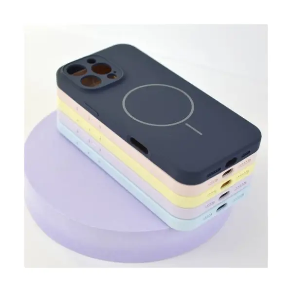 MR4_61897 Чохол silicone case full camera fine ring magsafe для iphone 16 desert золотистий PRC