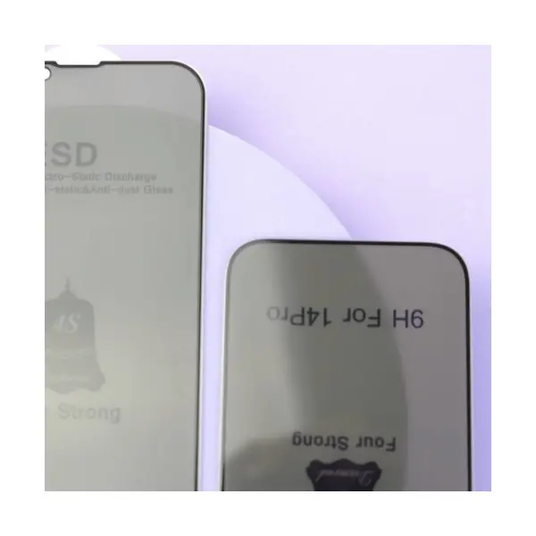 ЗАХИСНЕ СКЛО ESD PRIVACY GLASS ДЛЯ IPHONE 16 PRO, IPHONE 17, ЧОРНИЙ (ТЕХ. ПАК)