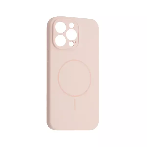 MR4_61784 Чохол silicone case full camera fine ring magsafe для iphone 12 pro max рожевий 