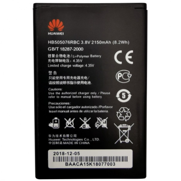 MR1_90912 Акумулятор телефона для huawei hb505076rbc (2150mah) g700, g710, g606, sm-g610, y3 ii PRC