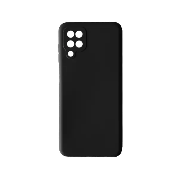 ЧОХОЛ SILICONE CASE CAMERA (NO LOGO) ДЛЯ SAMSUNG A12 (A125), ЧОРНИЙ