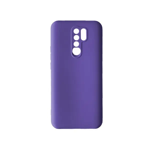 MR4_99916 Чохол silicone case camera (no logo) для redmi 9 lilac 