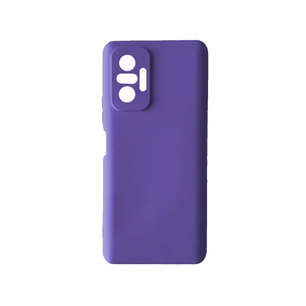 MR4_99918 Чохол silicone case camera (no logo) для redmi note 10 pro lilac 