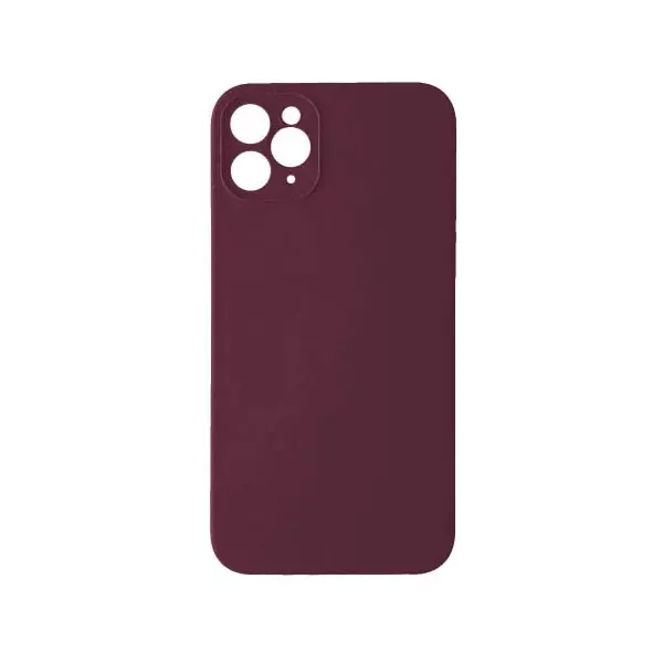 ЧОХОЛ SILICONE CASE FULL CAMERA SQUARE SIDE COPY ДЛЯ IPHONE 11 PRO MARSALA