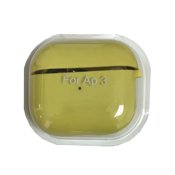 MR4_99811 Чохол для airpods 3 silicone case, microfiber жовтий 