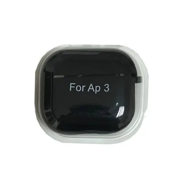 MR4_99805 Чохол для airpods 3 silicone case, microfiber, чорний 
